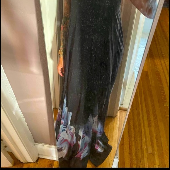 Bebe Gown/Dress with attached jewelled collar 🤍 - Picture 3 of 10